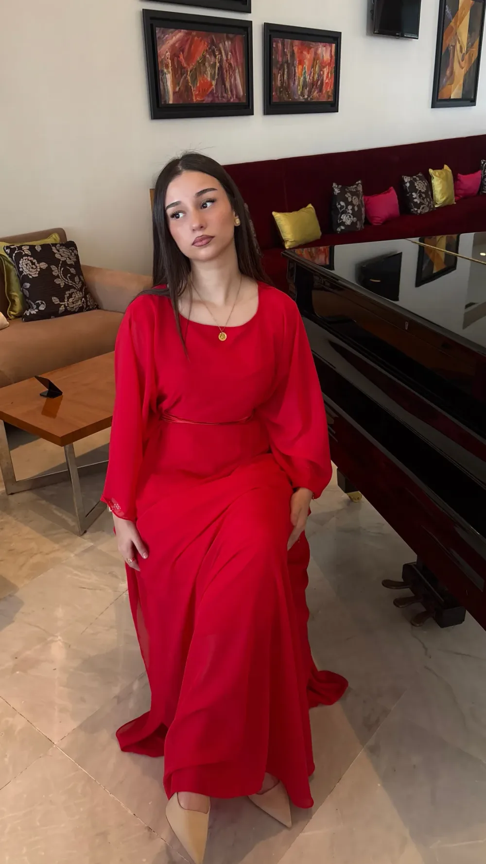 Modèle princesse Aura Création Robe d’hôtesse