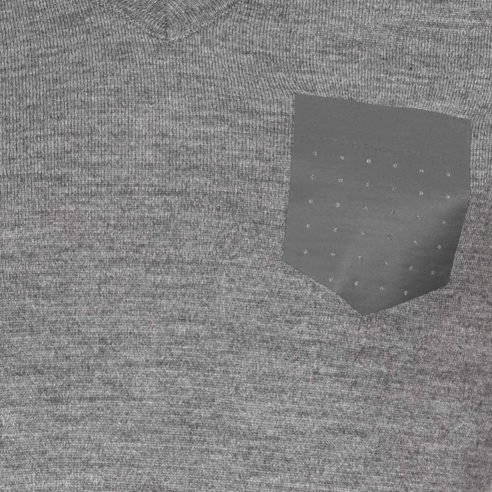 Pull BORIS BECKER  en Laine Gris