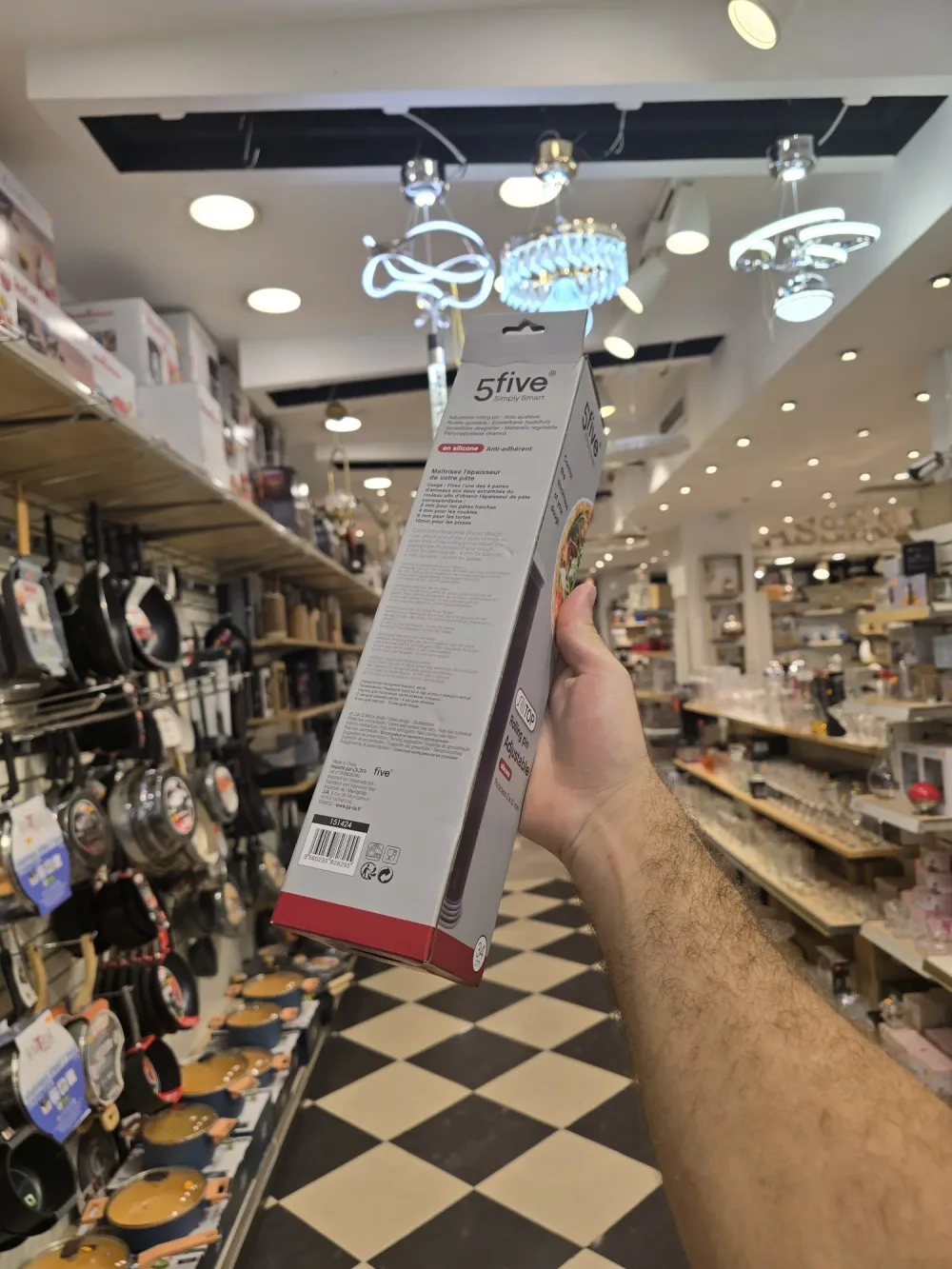 Rouleau à Pâtisserie Ajustable SiliTOP – 5five Simply Smart