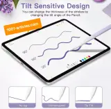 GOOJODOQ GD13 Stylet Tactile pour Apple Ipad - Wireless Charging, IPad Pro/Air.