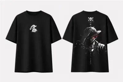 T-shirt Oversize One Piece - Monkey D. Luffy