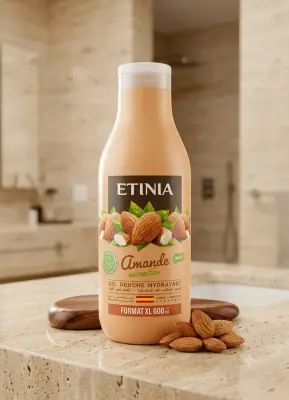 Etinia جال دوش عطر اللوز 600ml