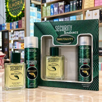 Coffret Cadeaux Parfum Security - Brutality - 2Pcs Pour Homme