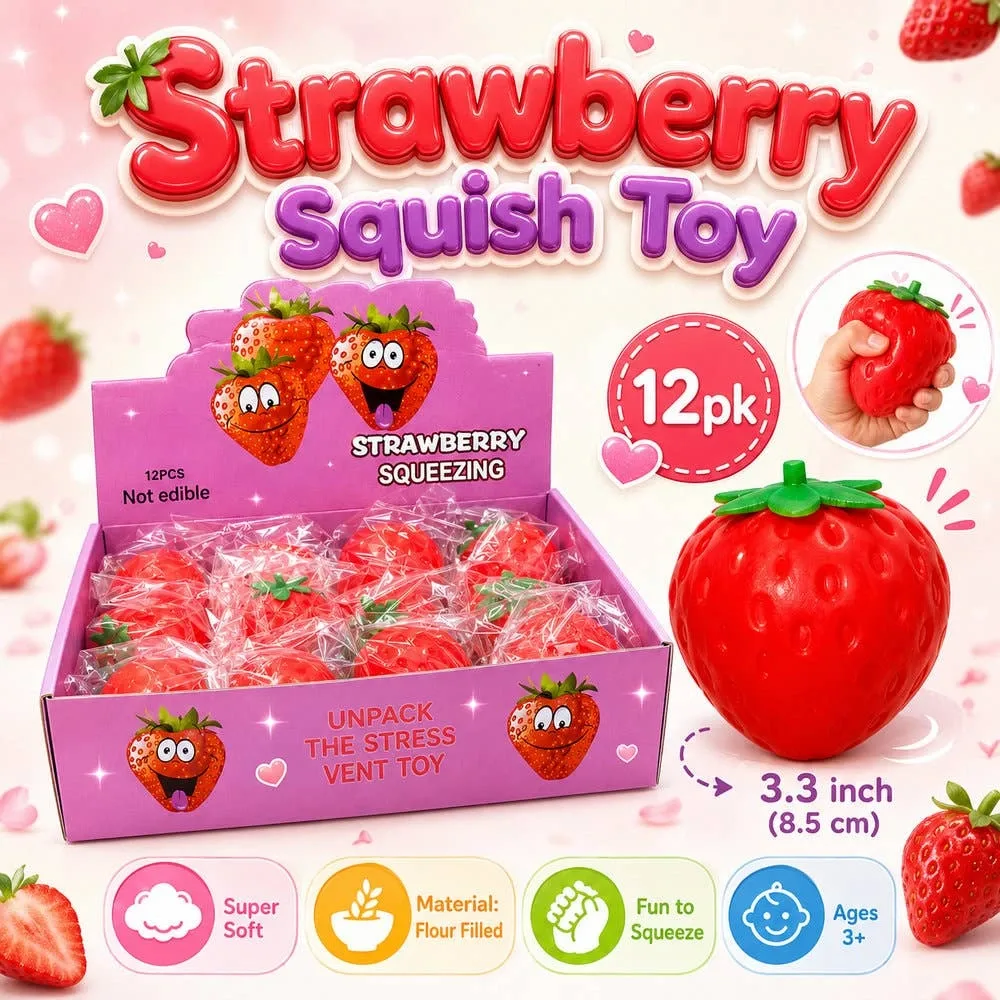 Strawberry crunch squishy
