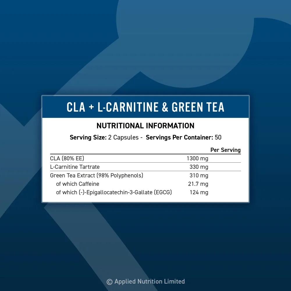 CLA + L-CARNITINE & GREEN TEA