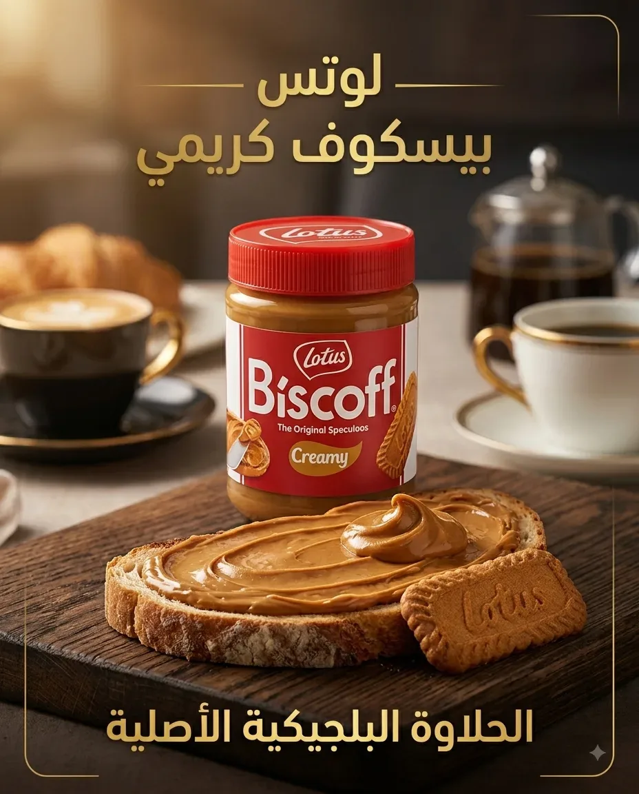 Lotus biscoff كريمي 410غ