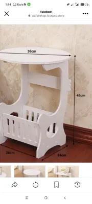 Compact Bedside Organizer Cabinet CNC File