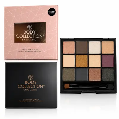 BODY COLLECTION PALETTE EYESHADOW 12CLR
