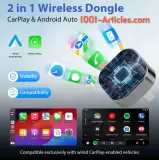 Mini Adaptateur XUDA CarPlay - Android Auto, sans fil
