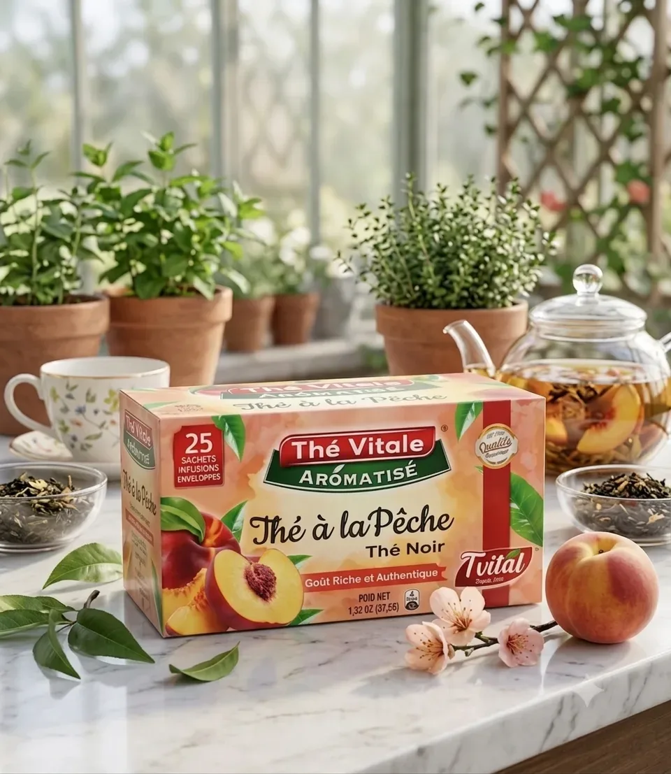 شاي بالخوخ (Thé Vitale)