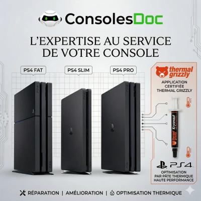 PlayStation 4, Nettoyage et changement Pâte Thermique, Thermal Grizzly