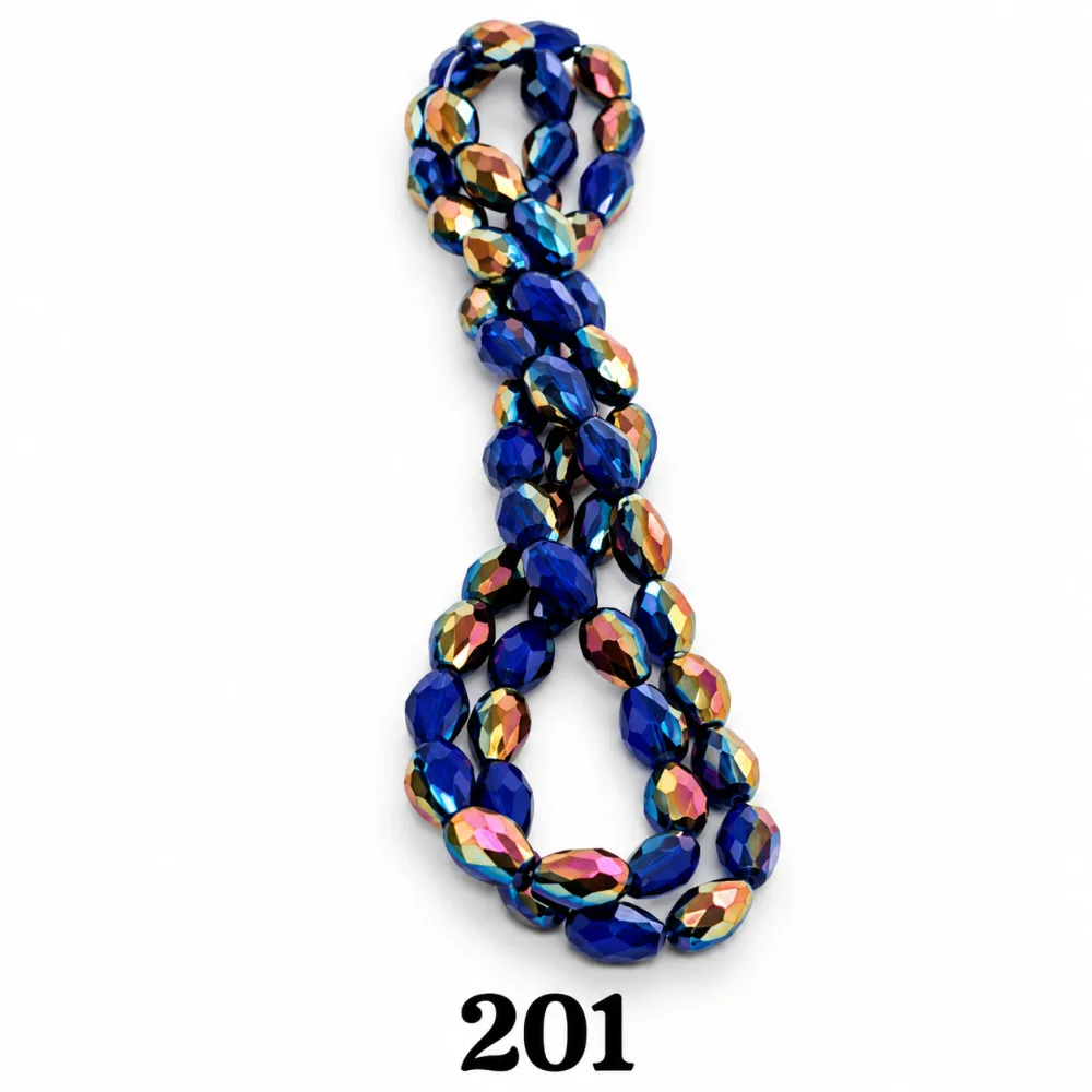 Cristal Goute 8*11 Qty:10 fil