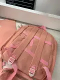 Ensemble de sacs d’école Kawai pour adolescents 4Pcs V3 CLBD Rose – محفظة 4 قطع كاواي وردي