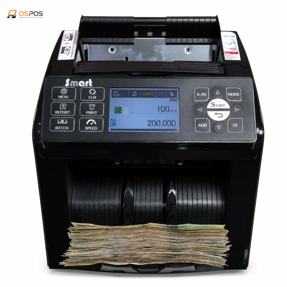 Smart POS SH2835D – Compteuse de billets