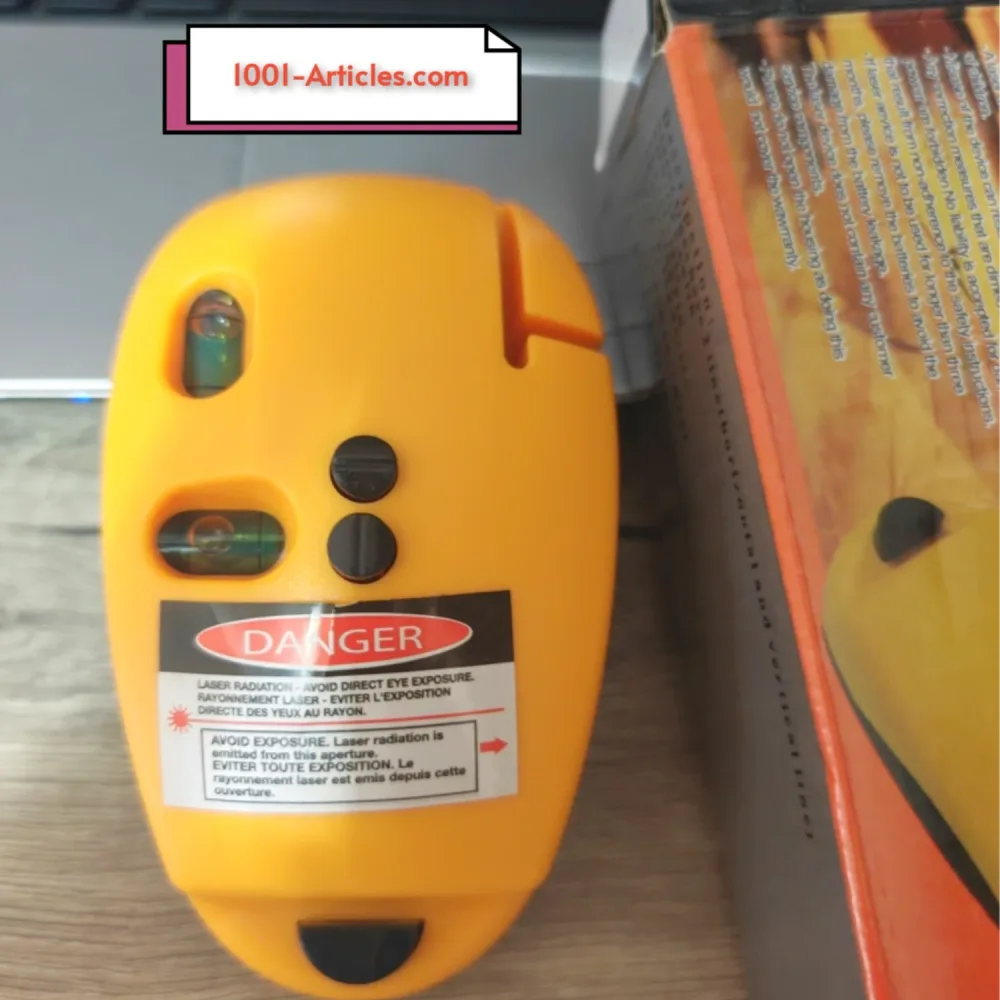 Niveau Laser à Angle Droit, Haute précision, 02 lignes infrarouge