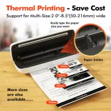 (imprimante portable et (marche  sans encre