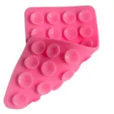 Support Téléphone à Double Ventouse en Silicone – Fixation sur Surfaces Lisses