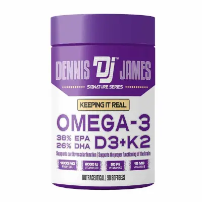 DJ OMEGA3 D3+K2 90CAPS