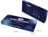Masque de sommeil 3D ergonomique et profond amélioré avec sangle ajustable - قناع نوم مريح