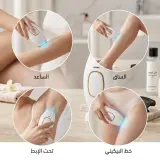 ✨ جهاز إزالة الشعر المنزلي بنظام نبضات الضوء IPL ✨