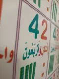 معلّقة الوحدات و العشرات الجلدية حجم كبير