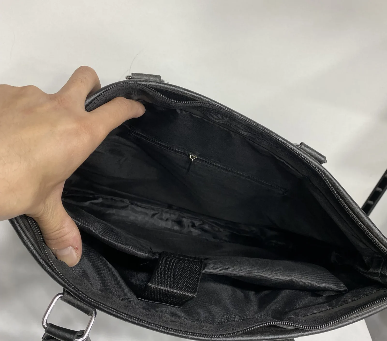 Cartable JEEP en cuir fendu