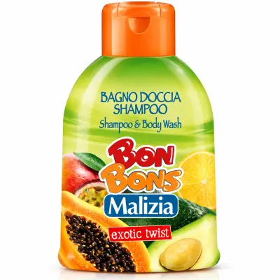 MALIZIA Bon Bons Shampooing et Gel Douche 2 en 1 500ML