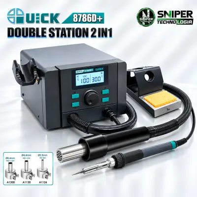DOUBLE STATION 2IN1 QUICK 8786D+