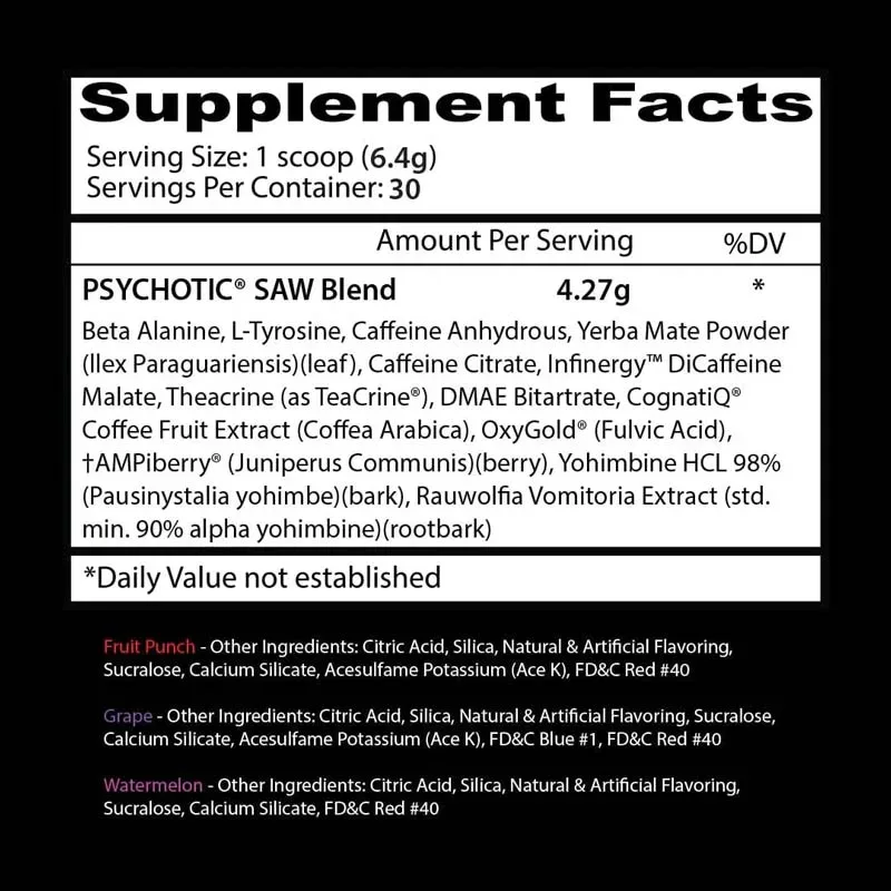 PSYCHO SAW 35 SERVINGS