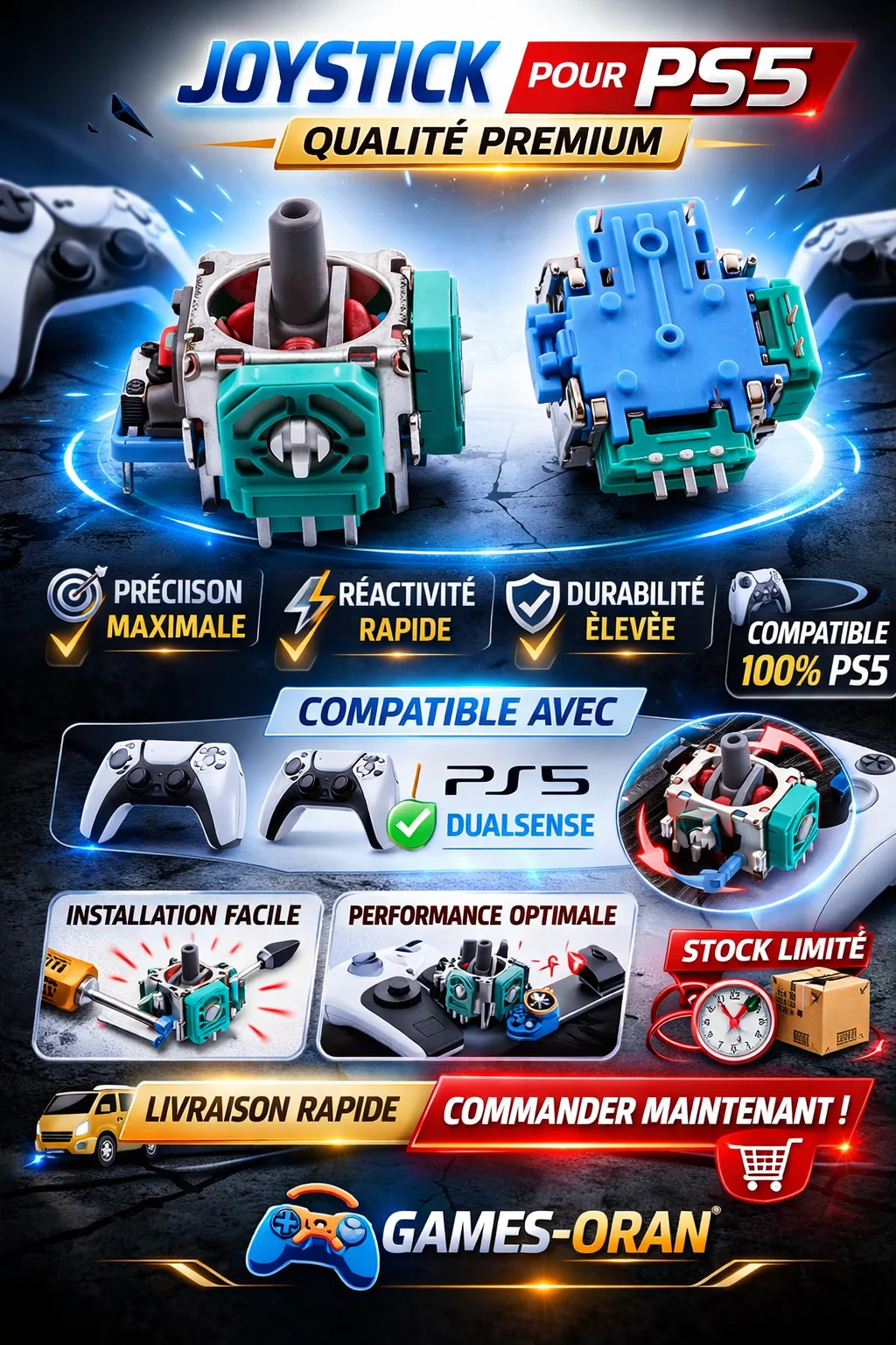 Joystick original PS5
