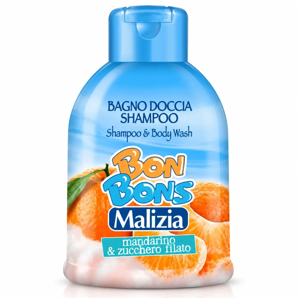 MALIZIA Bon Bons Shampooing et Gel Douche 2 en 1 500ML