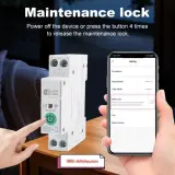 Disjoncteur Protecteur intelligent MANHAT Tuya Wifi 63A