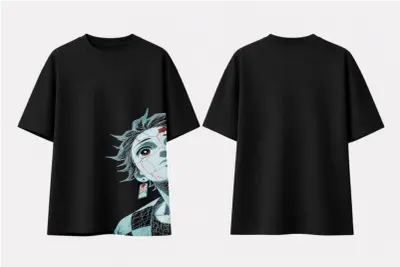 T-shirt Oversize Demon Slayer - Tanjiro Kamado