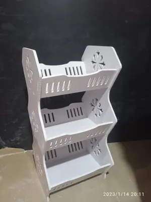 Four-Tier Shoe Storage Rack CNC File