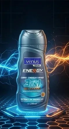 Venus men جال دوش 3en1