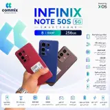 SMARTPHONE INFINIX NOTE 50S 5G 256GB/8GB