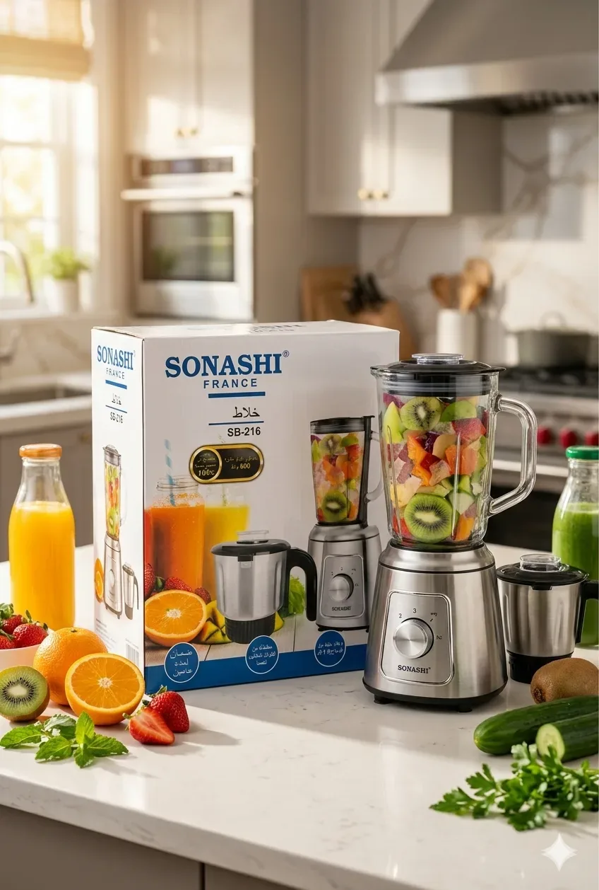 خلاط ومطحنة سوناشي (SONASHI SB-216)