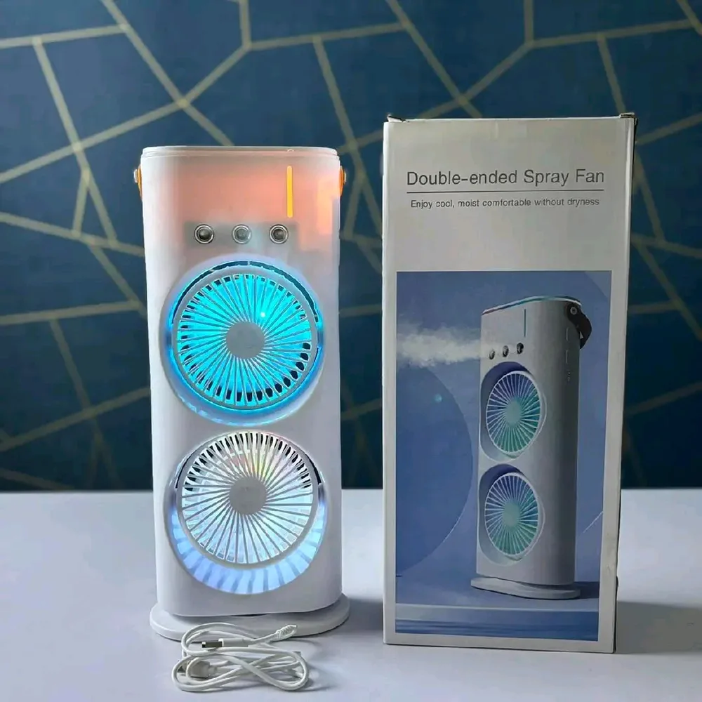 Mini cmimatiseur double ventilateur