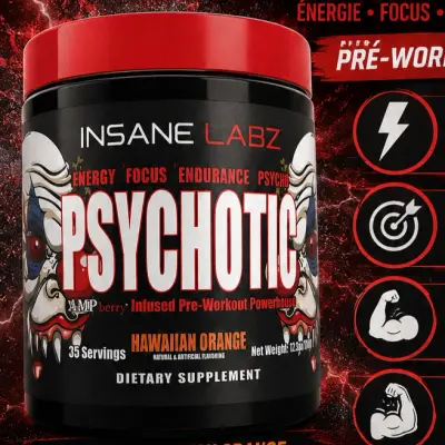 Psychotic - Preworkout Black