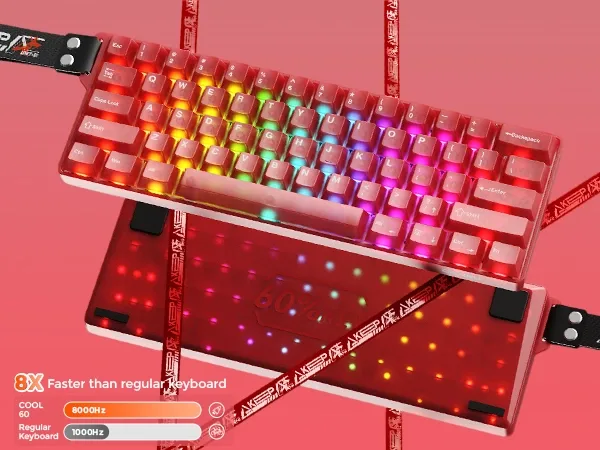 DAREU COOL 60 RED 8KHZ