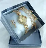 طقم ساعة نسائية