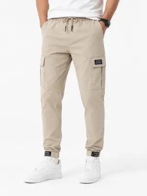 Pantalon Cargo  off whait
