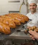 مقبض سحب صواني الفرن