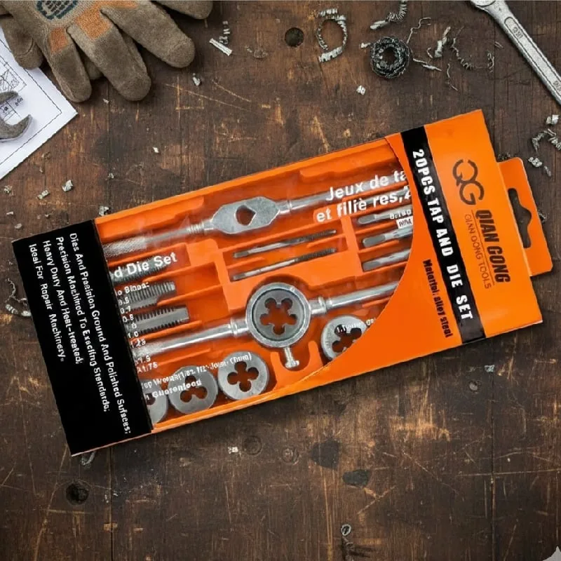 Kit jeu de tarauds et Filières 20PCS