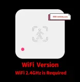 Capteur de présence PIR, Tuya Smart, WiFi / Zigbee, USB