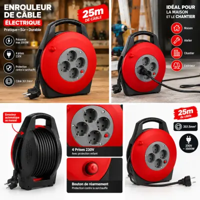 Enrouleur 10M