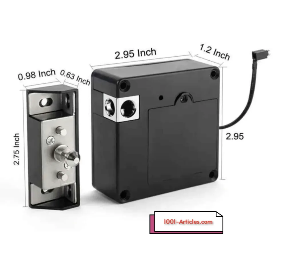 Serrure digitale automatique encastrée - Tag et carte RFID.