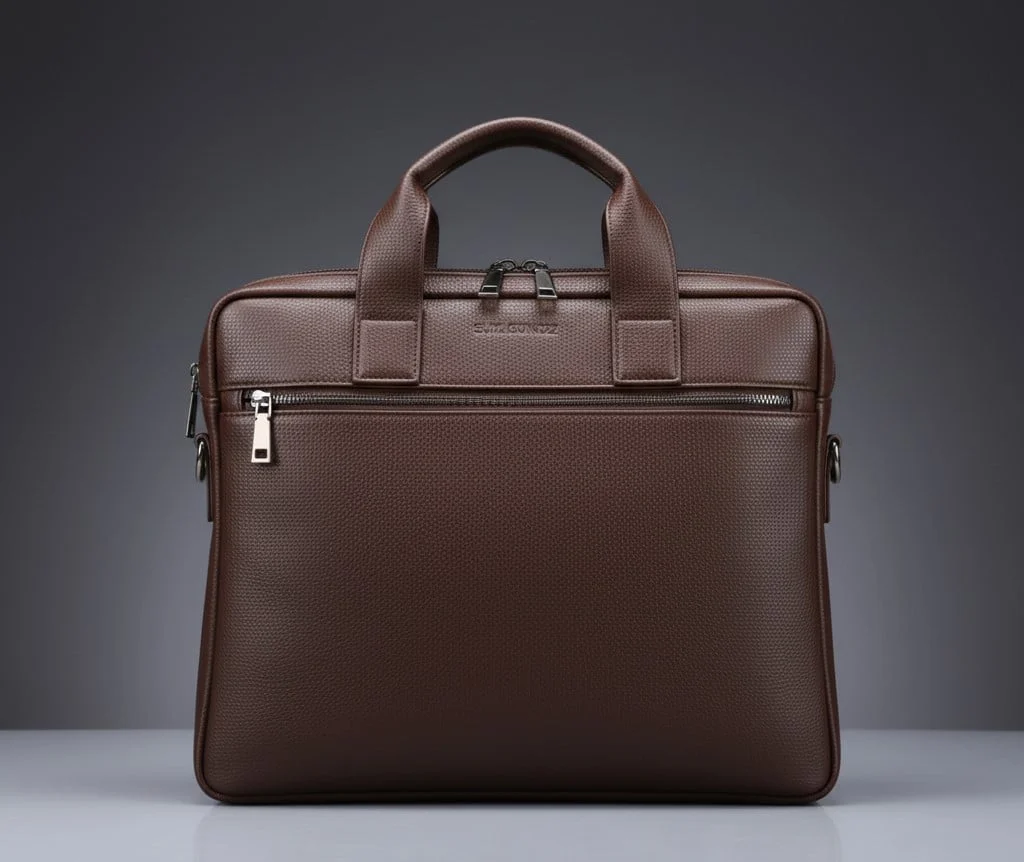 Cartable classic en cuir PU