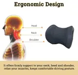 Oreiller cervical d'appui-tête de voiture en mousse à mémoire de forme - وسادة عنق في السيارة