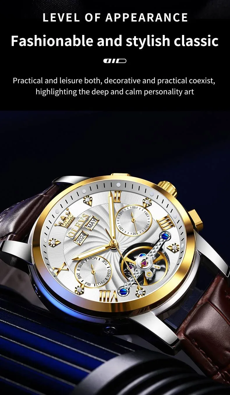 Nouvelle montre homme mouvment mécanique